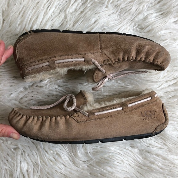 UGG Dakota Tobacco-2 Suede Moccasin Slipper Shoes - Picture 5 of 10